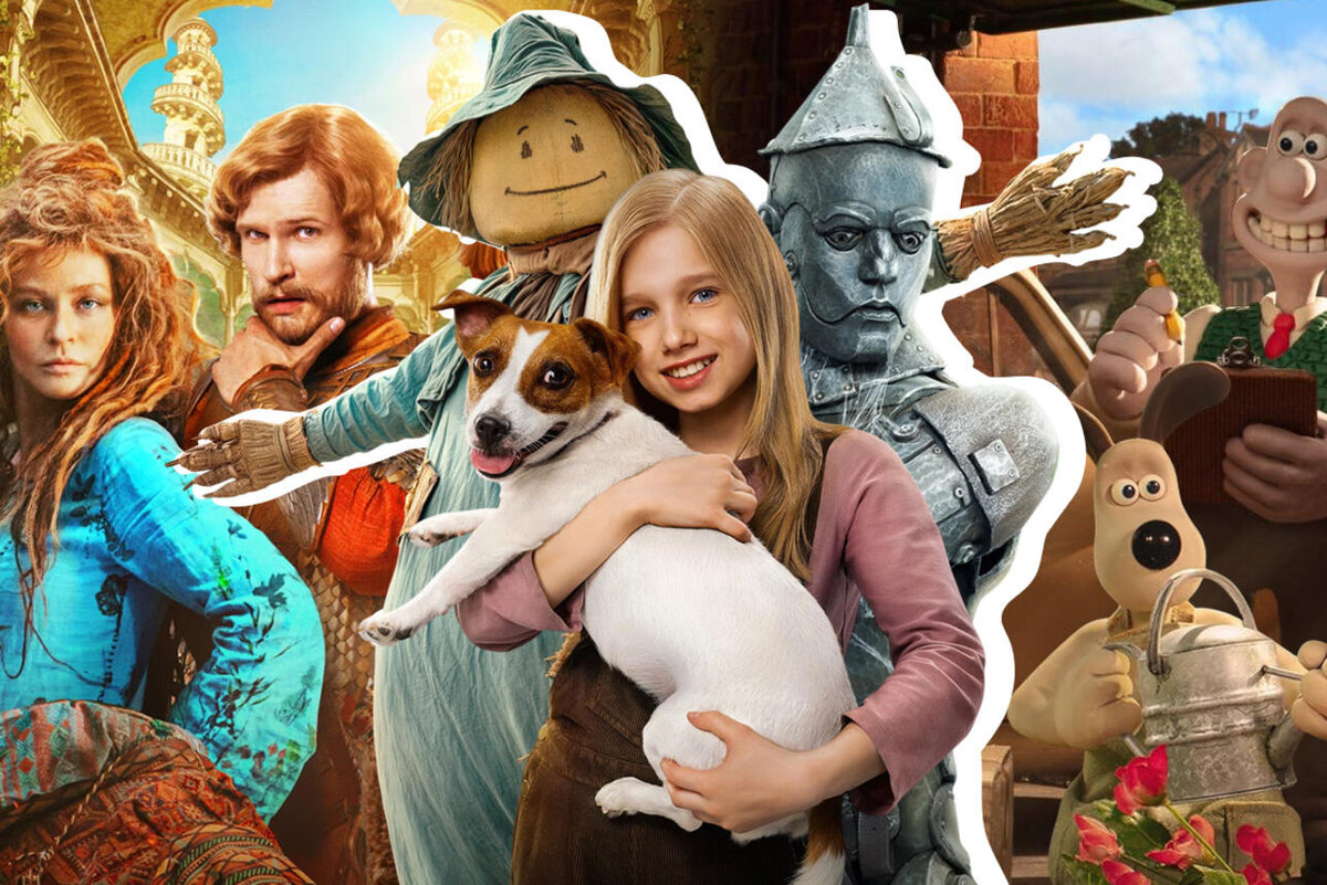 Кадры и промо фильмов, коллаж 7ДнейКино