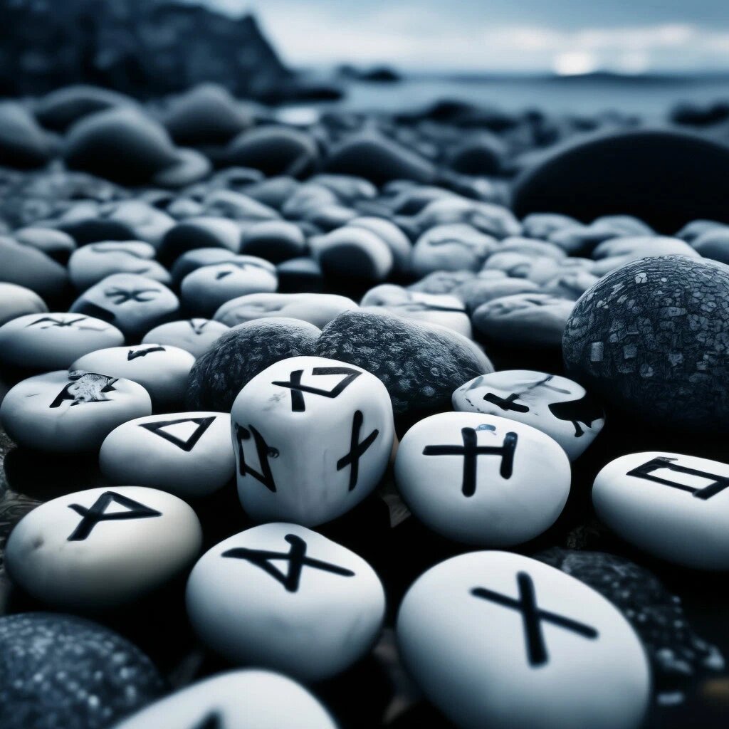 Руна в цкнтре многое обьясняет и подсказывает.Попробуйте понять что.