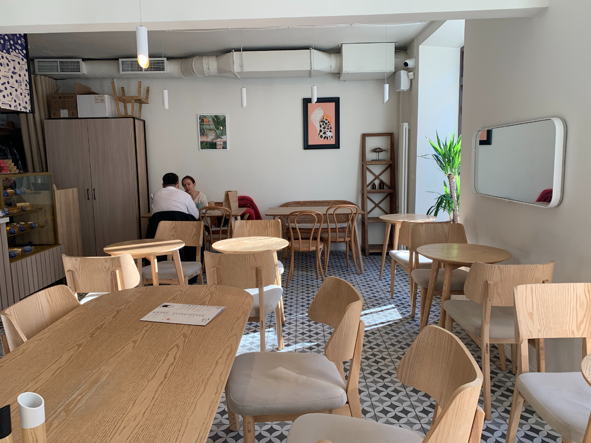 Интерьер кафе "Рыба в воде"