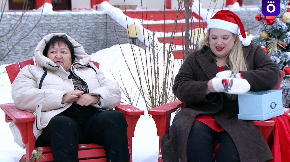 Людмила Николаевна и Лена Шлома (фото из эфира на «Okko»)