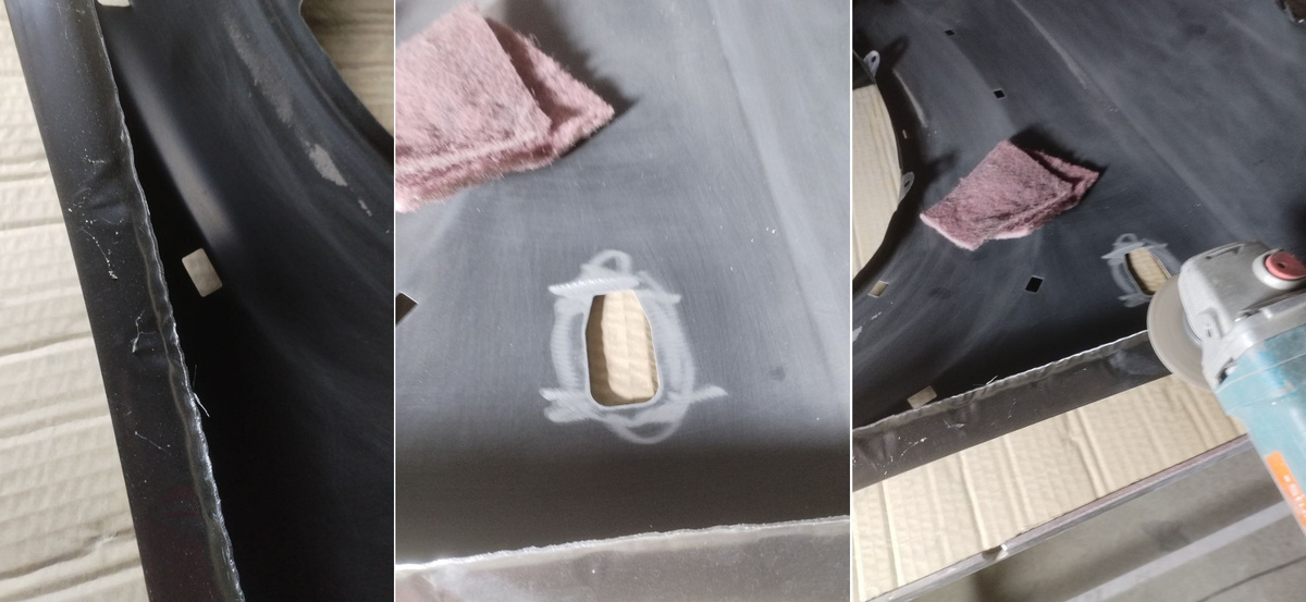 Снимаем транспортировочный грунт