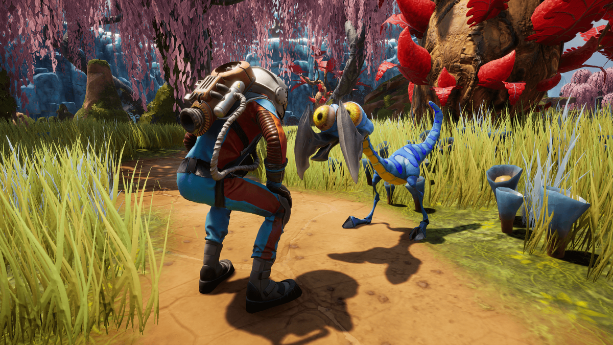 Кадр из игры Journey to the Savage Planet от Typhoon Studios