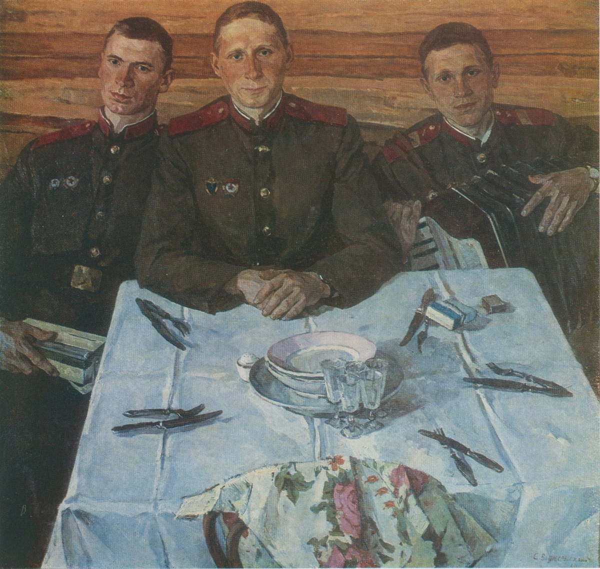 С.Вознесенский. Таманцы. 1969 год