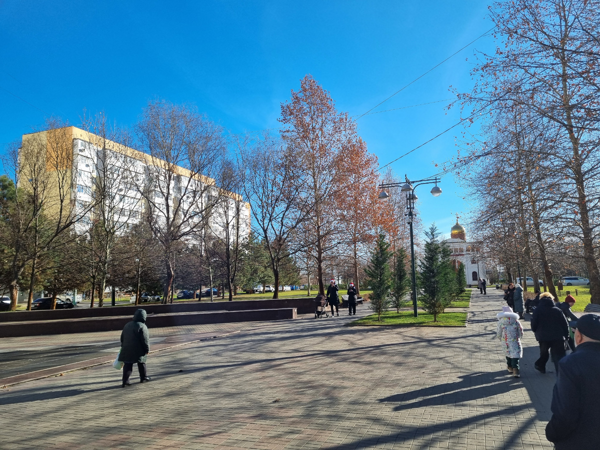 Зима в Краснодаре