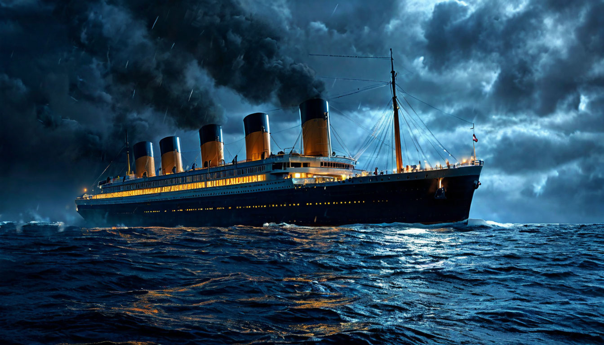 Непотопляемый лайнер медленно тонул.