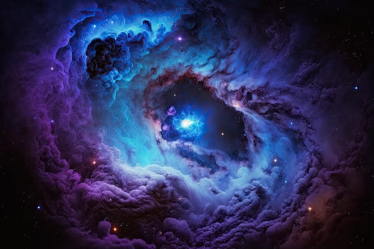 Глубины космоса - это только одна из тем для научной фантастики... (картинка с сайта FreePik)