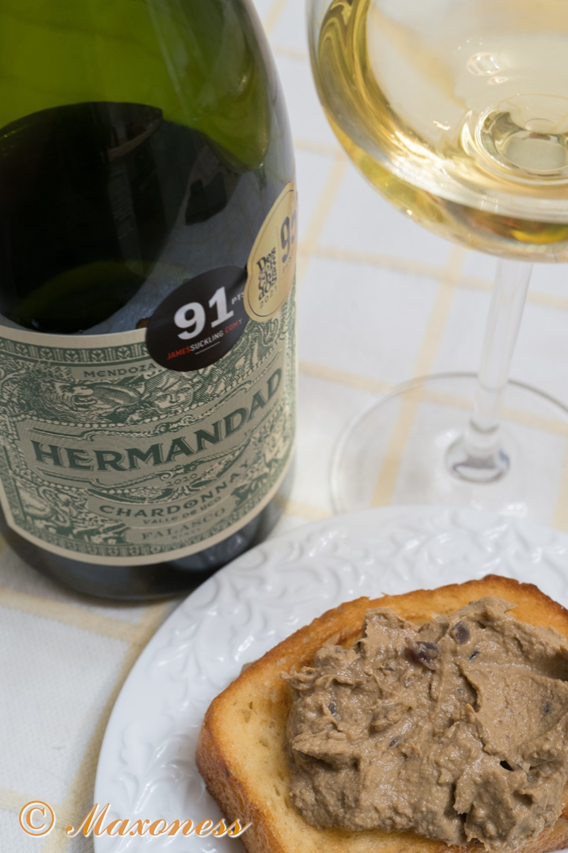 Вино «Hermandad» Chardonnay от Familia Falasco, винтаж 2020-го. Аргентина, Долина Уко