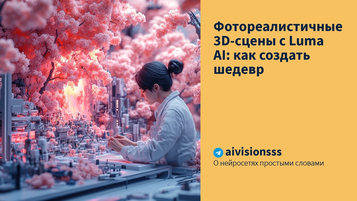    Фотореалистичные 3D-сцены с Luma AI: как создать шедевр aivisions