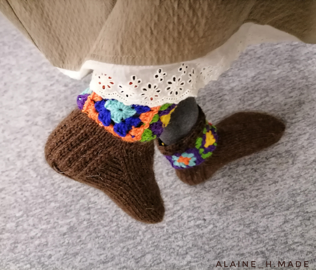 Фото Автора : на модели носочки сидят удобно. 