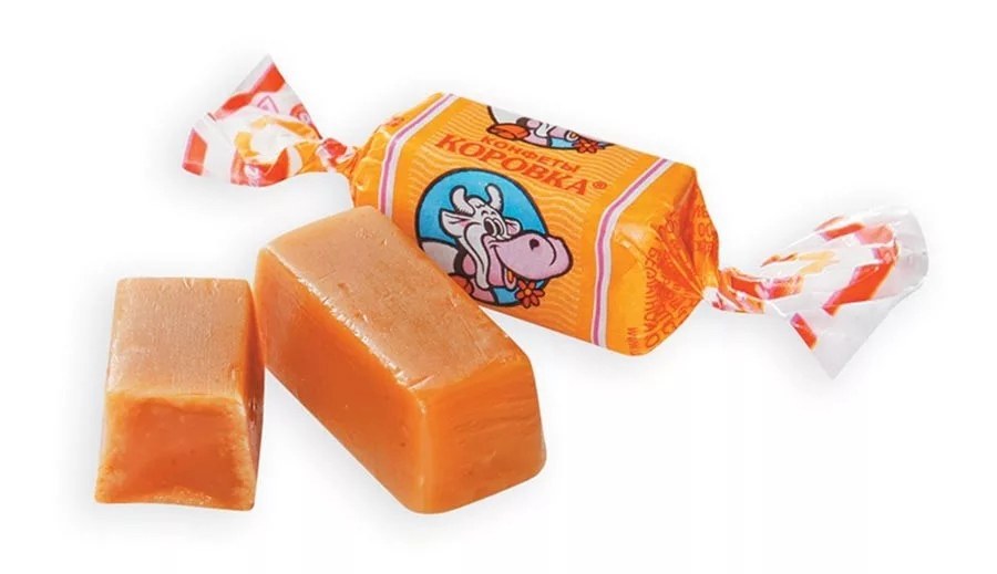 Это - сливочная тянучка