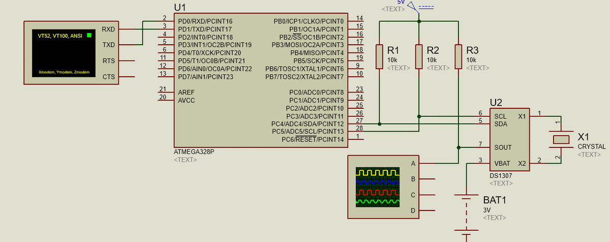Первые два вывода времени часы выключены, поэтому время не изменяется. После заполнения нового значения в 12-часовом формате оно уже сдвинется с места (перейдет с 11 по AM на 12 по PM).
