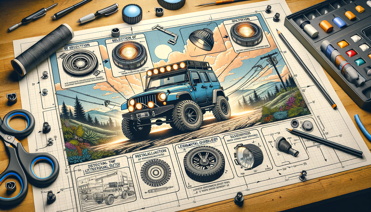Эффективное руководство по установке дополнительного освещения на внедорожник: советы по выбору, монтажу и соблюдению законодательства для безопасности и стиля на бездорожье