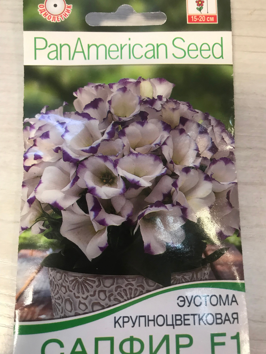  эустома Сапфир Блю Чип -83,20руб