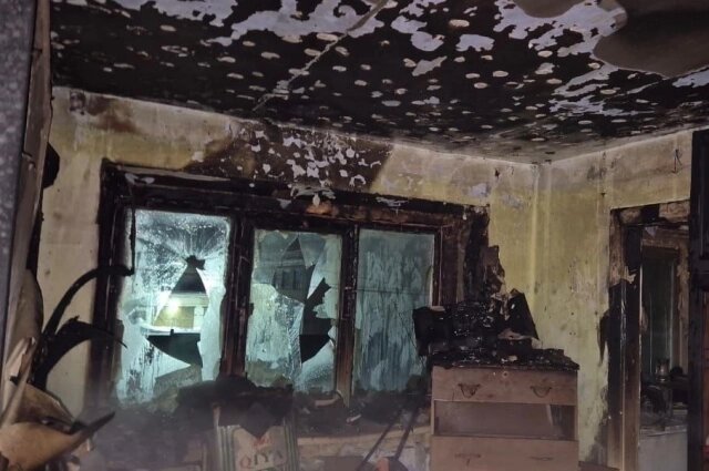    Кадр с места ЧП в Боготоле. Фото: ГУ МЧС России по Красноярскому краю