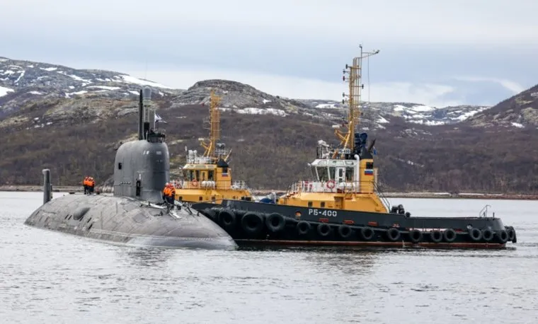 Подлодка «Ясень-М» - самая малошумная субмарина в мире
Фото: Павел Львов/РИА Новости