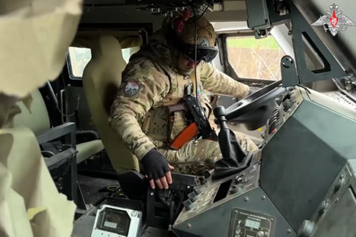    Кадр из видео Минобороны России