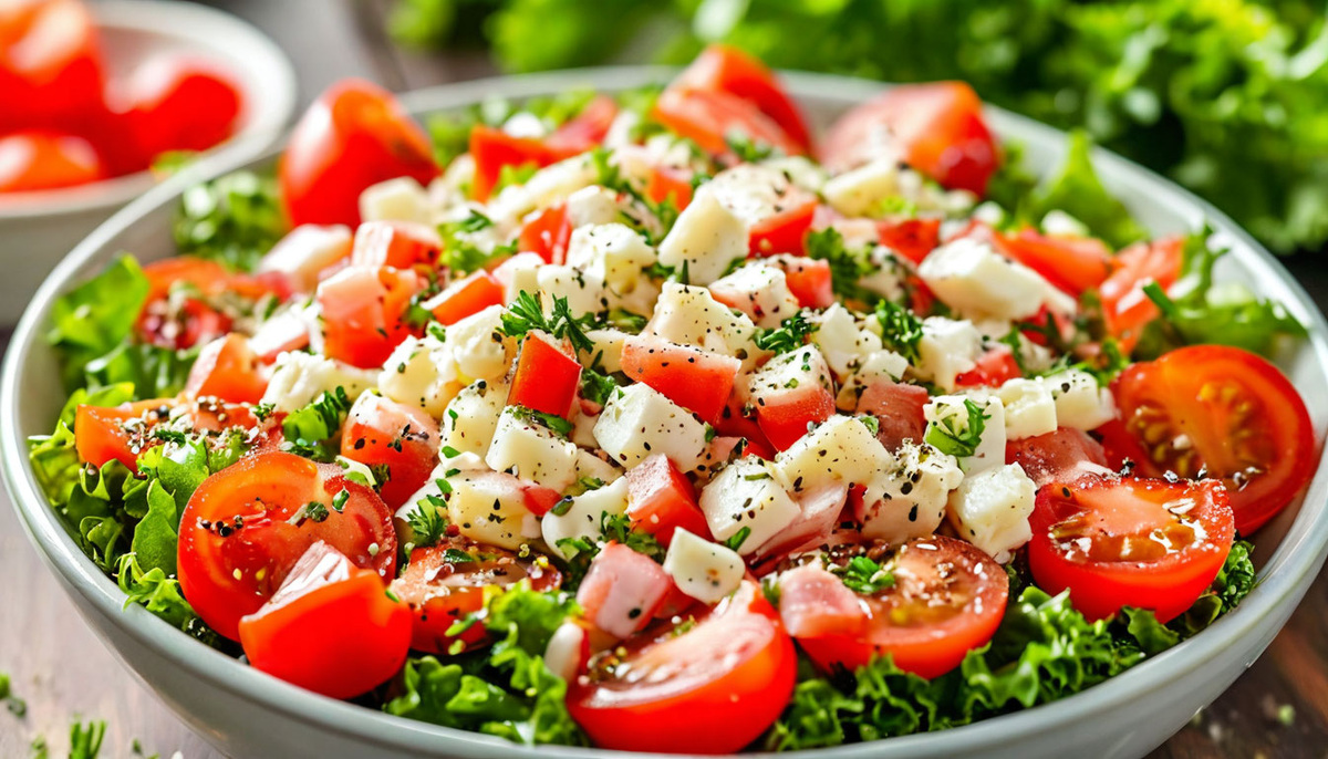 Крабовый салат.