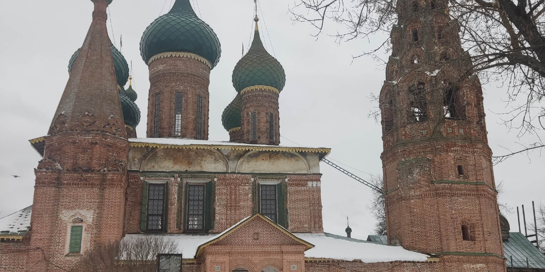 Прогулки по Ярославлю: две уникальные церкви