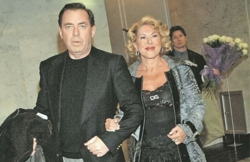 Любовь Успенская и бывший муж Александр Плаксин