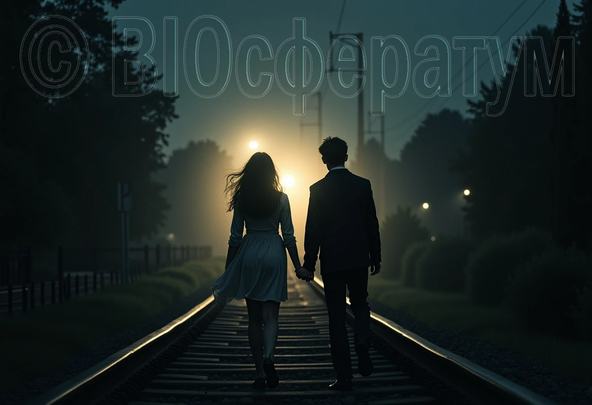 Они увидели яркий свет.