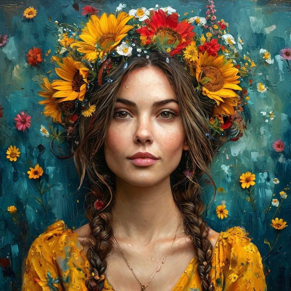 девушка, весна, настроение, внутренний мир