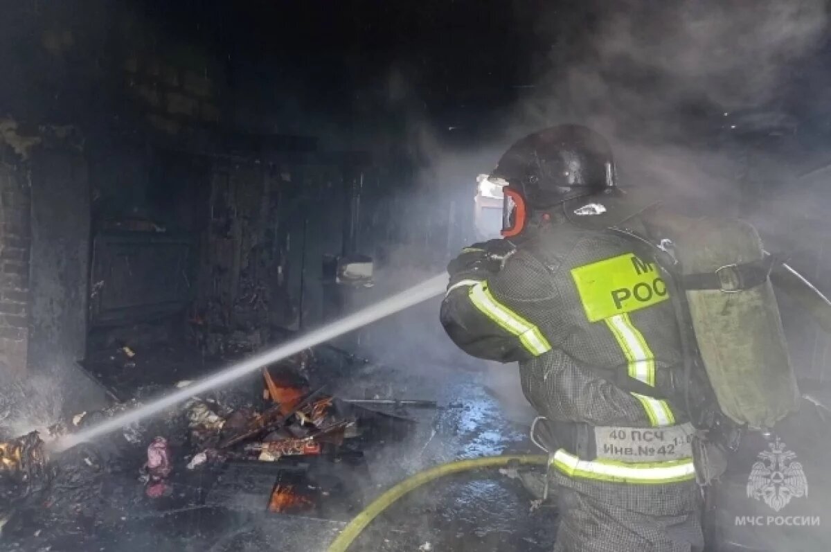    В Тюменской области за сутки случилось три пожара