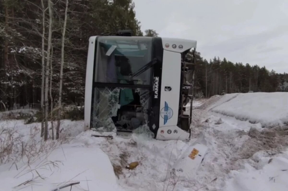    В Тюменской области в ДТП с автобусом пострадали 5 человек