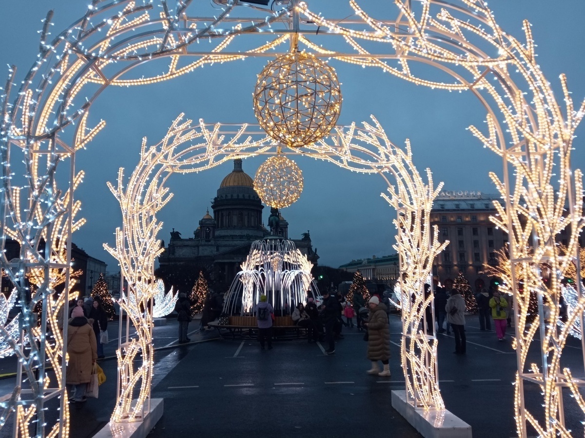 Новогодний Петербург.