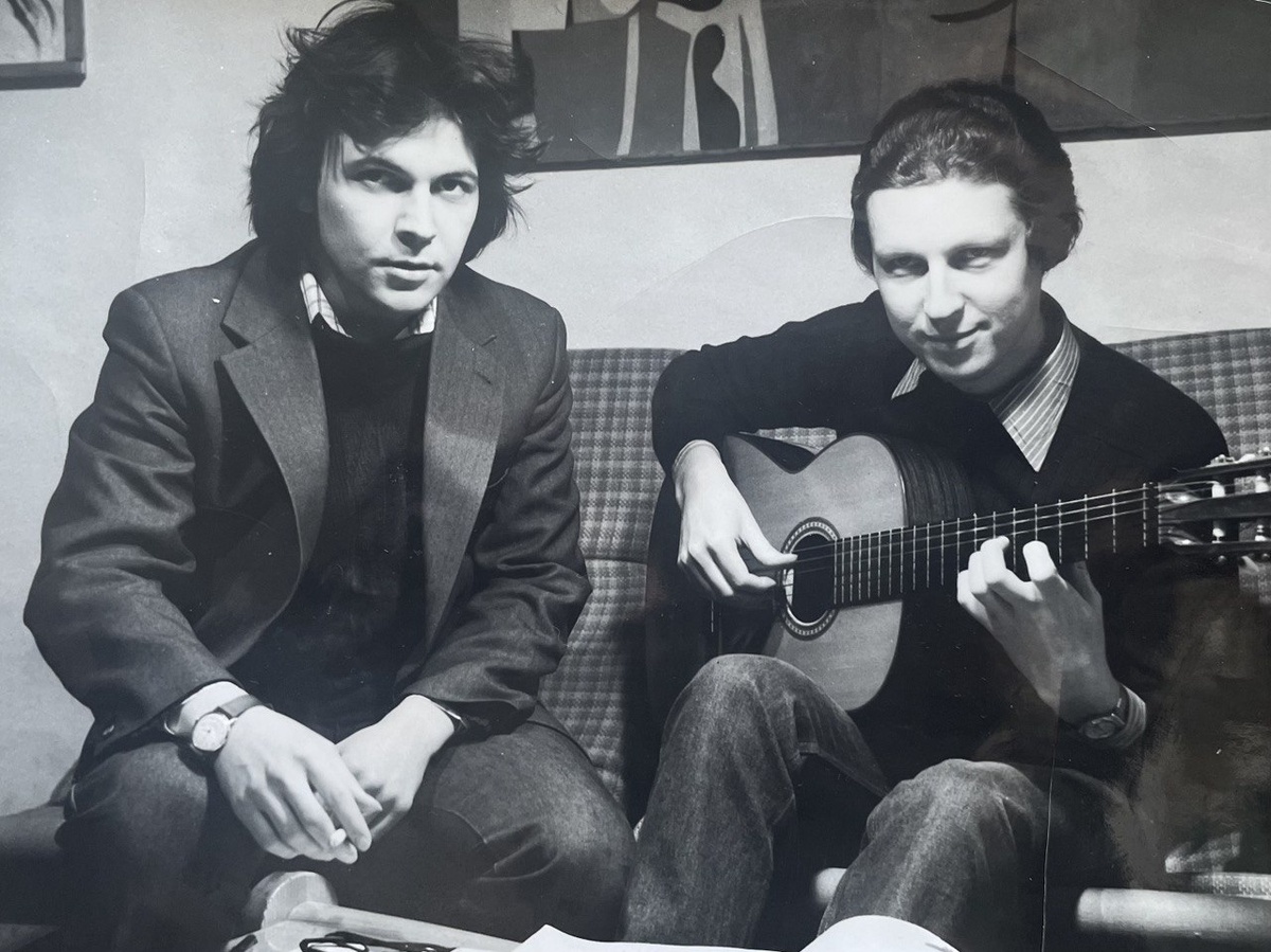 С Микулкой в Праге