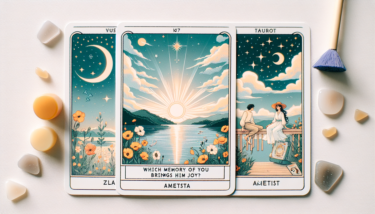    Какое воспоминание о вас приносит ему счастье? Узнайте с помощью расклада Таро! Злата Аметист