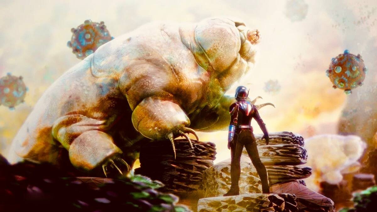 Микромир в представлении Marvel, фильм Человек-муравей (еще не квантовый). 