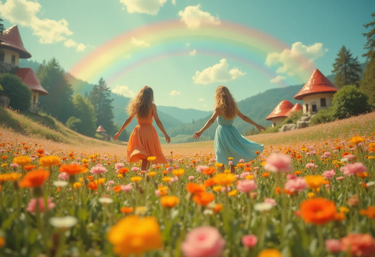 Яркий сон — явный признак вашего духовного пробуждения. Иллюстрация — Звёзды над городом