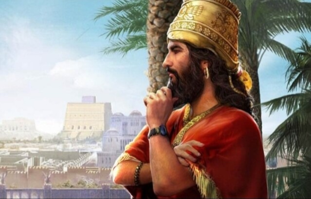 Вот так художник изобразил Бога Мардука..