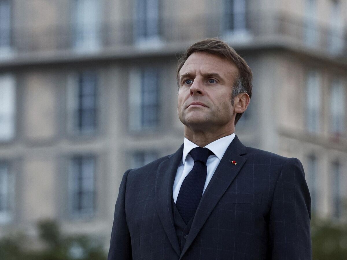    Президент Франции Эммануэль Макрон© AP Photo / Benoit Tessier