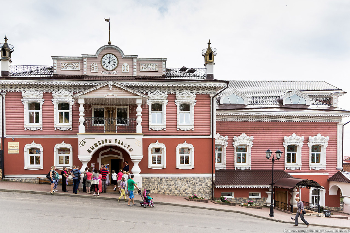 Один из многочисленных музеев в Мышкине