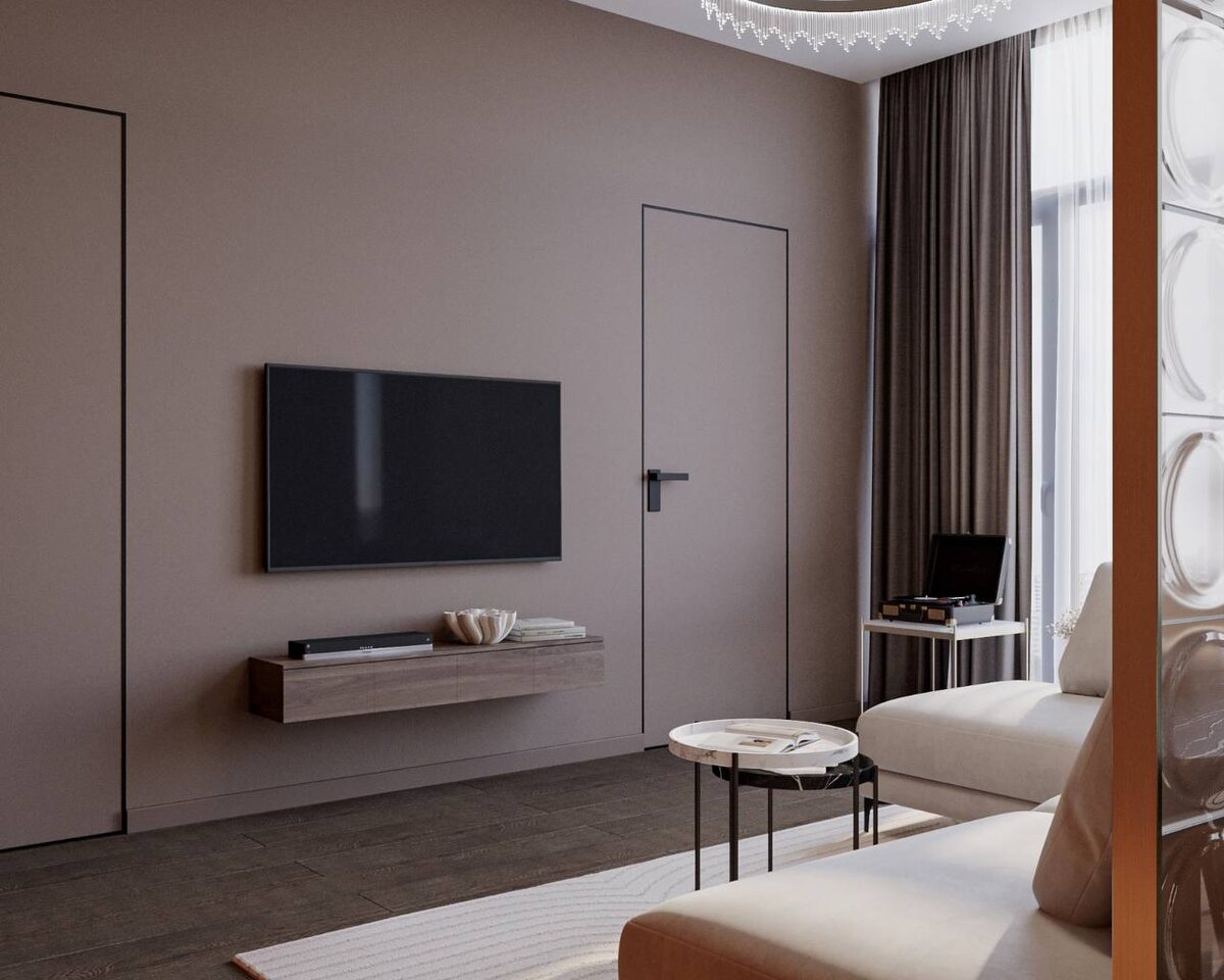 Дизайн и ремонт квартиры 60м2 для молодой пары в ЖК MOD от ГК «Поколение»