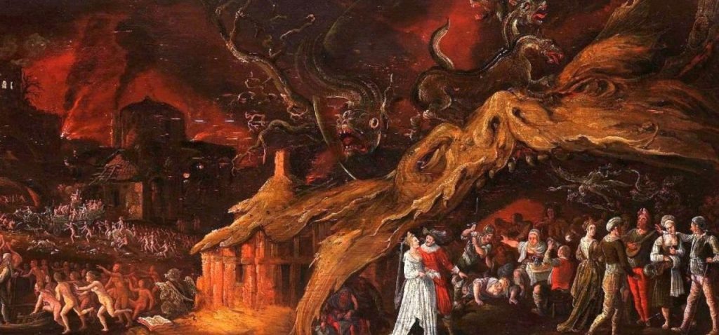 Я. Сваненбург. «Страшный суд и семь смертных грехов»