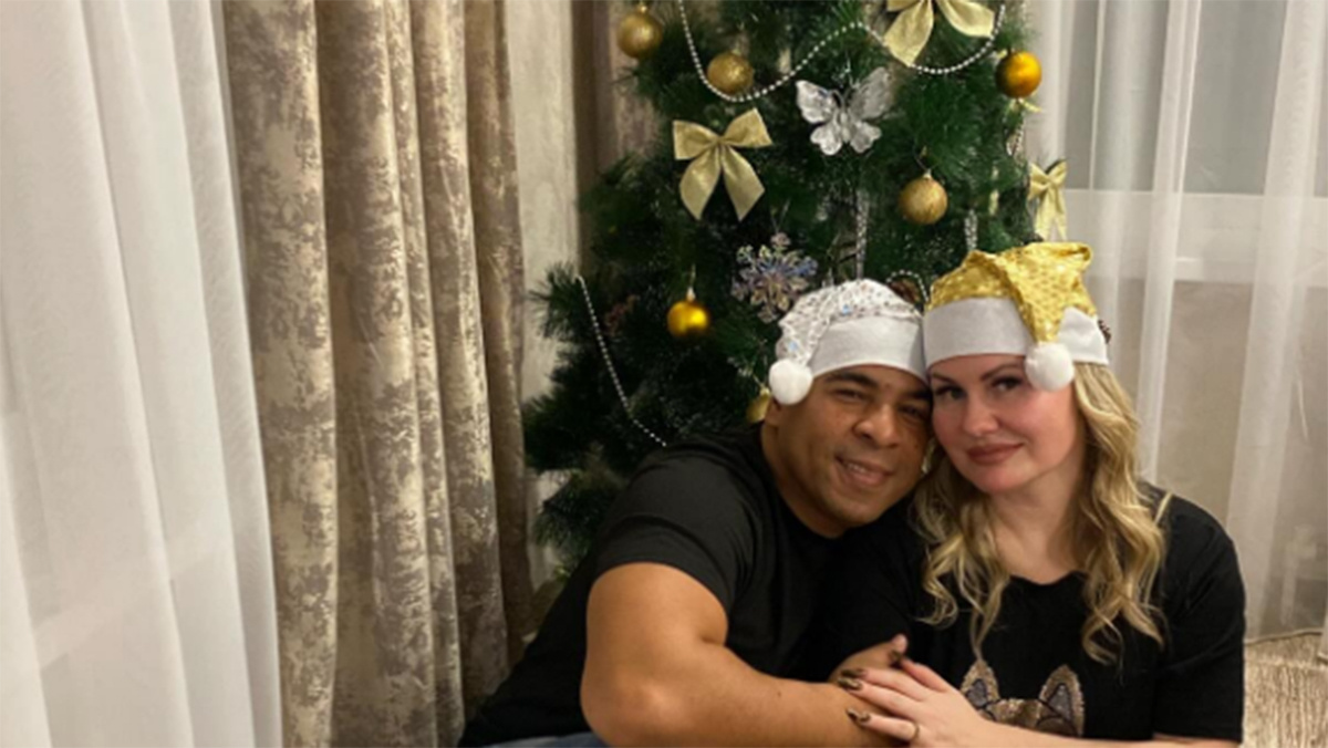 Сэм Селезнев с женой Юлией. Фото: соцсети Сэма Селезнева