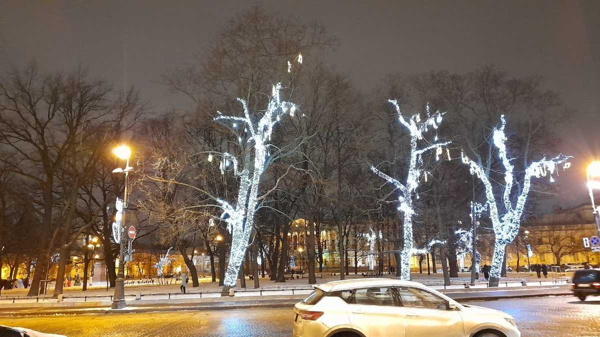 Санкт-Петербург, 2 января 2025 года Фото автора