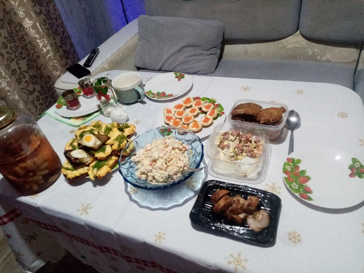 Новогодний стол