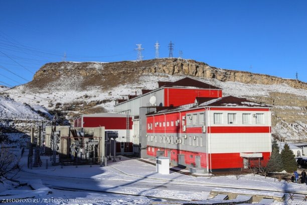 Административное здание комплекса Зеленчукских ГЭС-ГАЭС