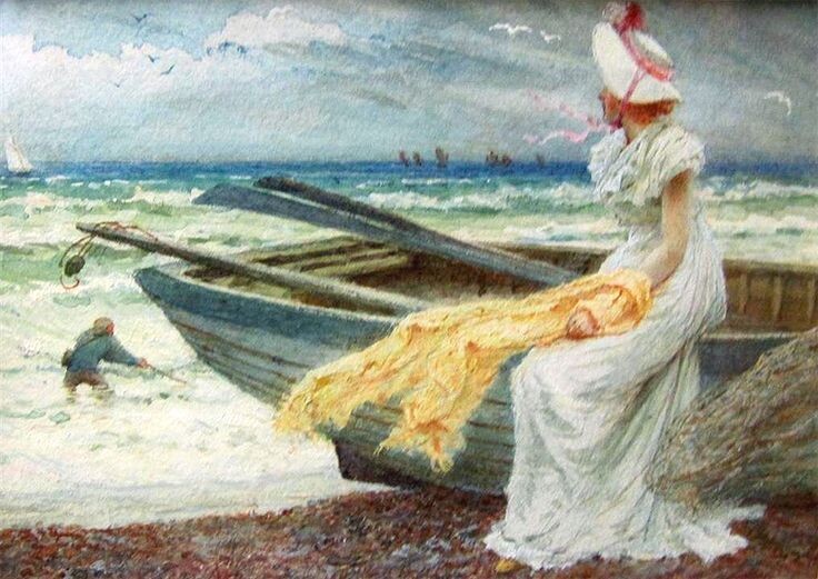 Художник Э.Ф. Брютналл