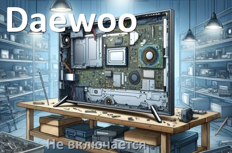 
Почему телевизор Daewoo не включается с пульта и индикатор горит и мигает
