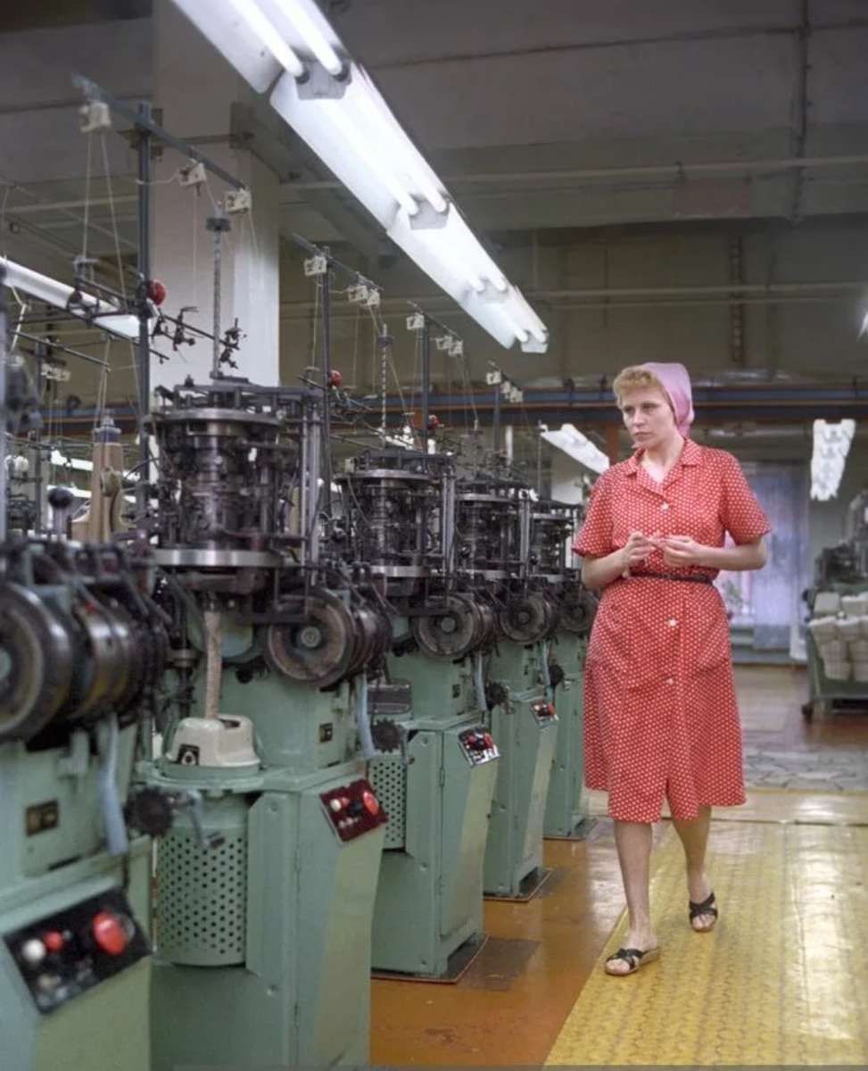 Вязальный цех. Автоматы АН-2