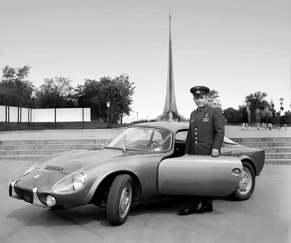 Юрий Гагарин и Matra Djet 