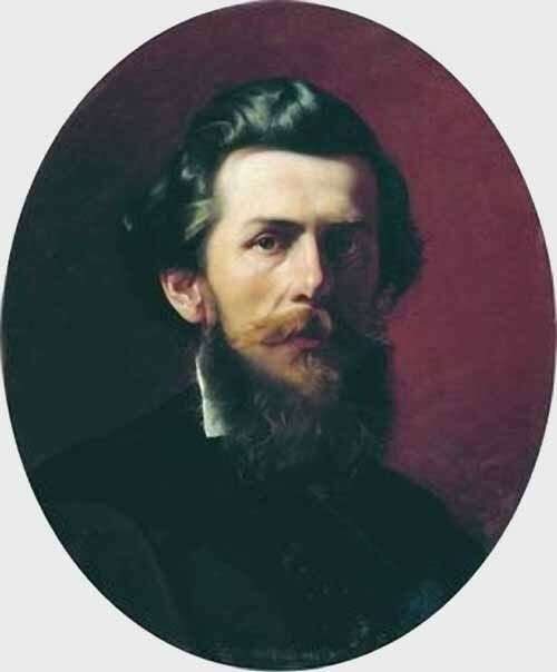 Федор Бронников "Портрет А.П. Боголюбова", 1856 год