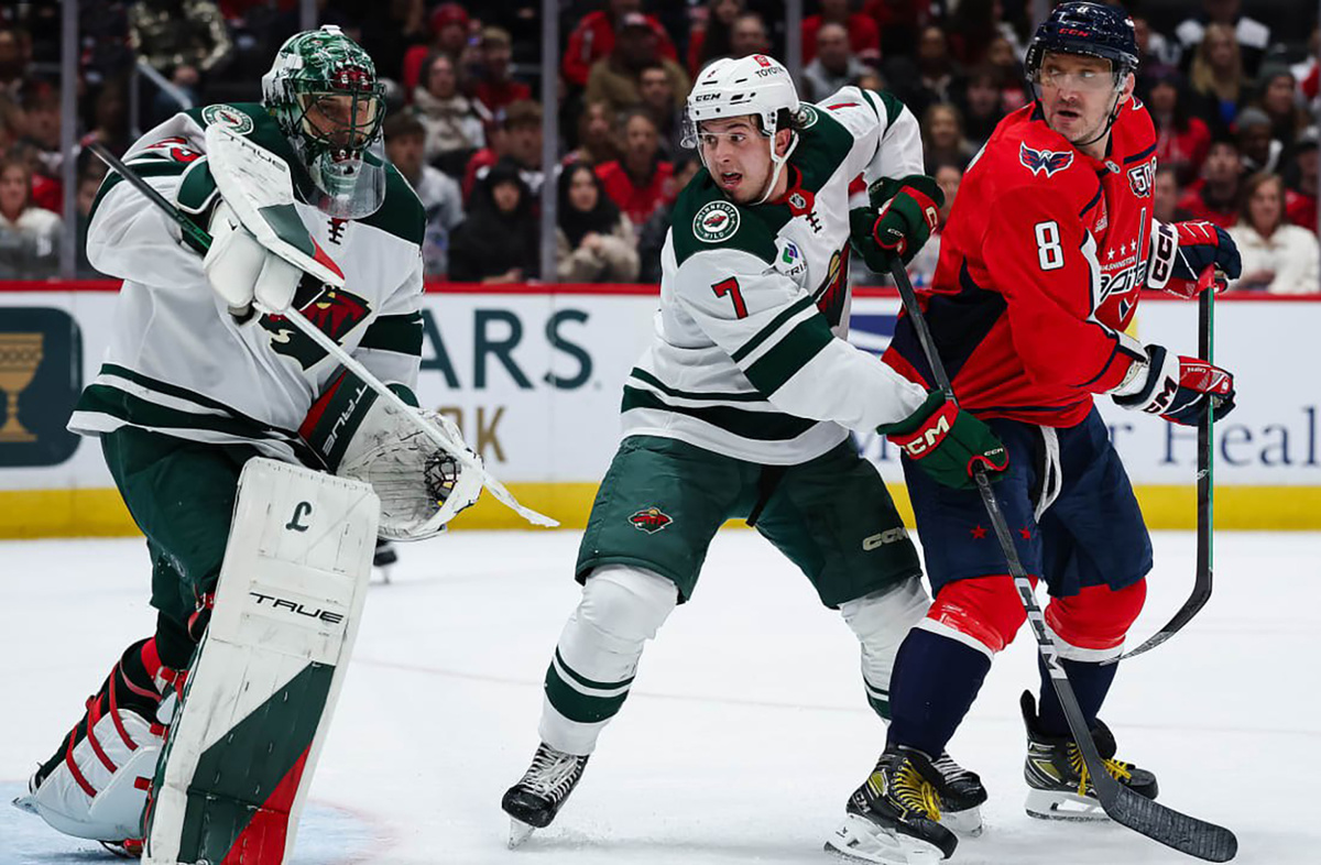 Александр Овечкин в игре против "Миннесоты"  фото: картинки яндекса.