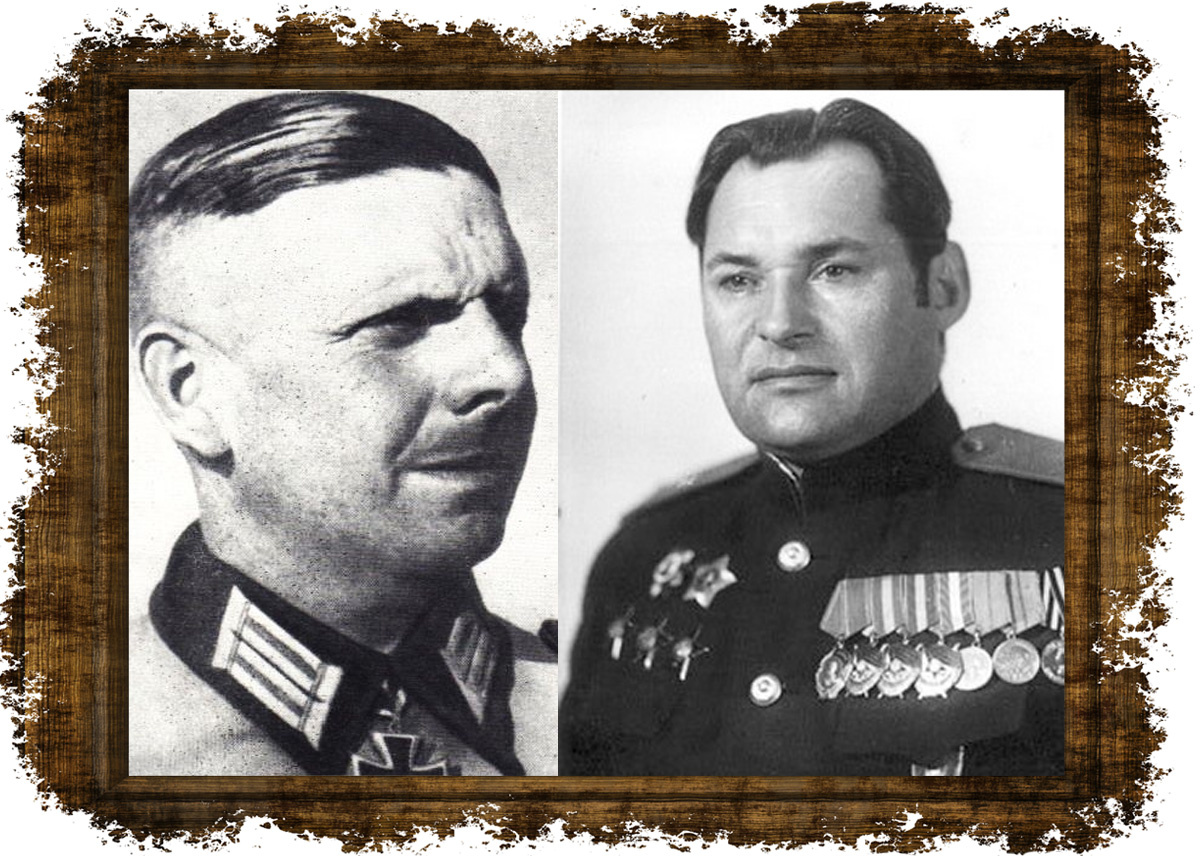 Рудольф Петерсхаген (слева), Николай Лященко (справа). Фото в свободном доступе. 