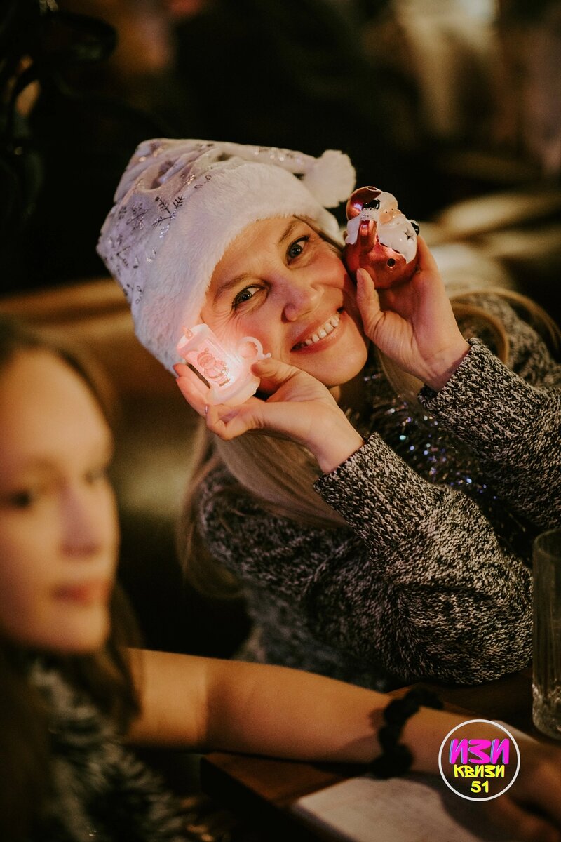 Автор на предновогоднем квизе