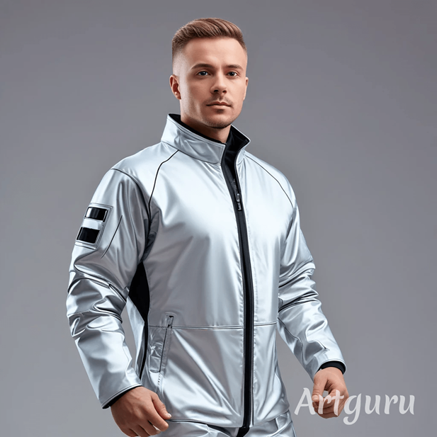 На картинке представитель 27 века. В нем в полне можно узнать человека прошлого, но в физиологическом плане люди продвинудись ладеко. Одежда на нем типичный костюм 27 века, разработаный компанией Орион Индастрис. В 27 веке люди перестали следить за модой и выбрали эфективность